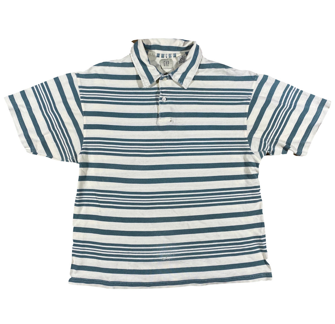 90s Woven gap polo shirt. medium – Vintage Sponsor
