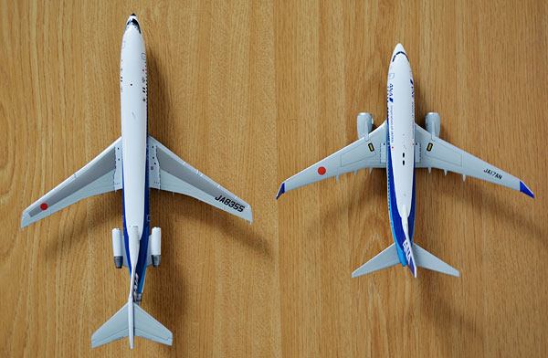 1/200 ANA B727-200 JA8355 トリトンカラー
