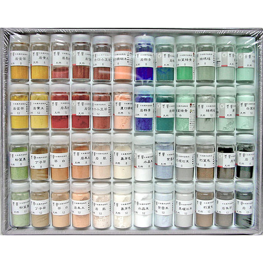 天然岩絵具セット「鳳凰」（天平）（日本画画材） 商品詳細 丹青堂