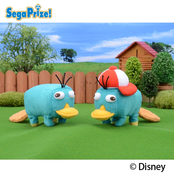 フィニアスとファーブ ペリー トコトコ歩くぬいぐるみ｜タイトーの5月