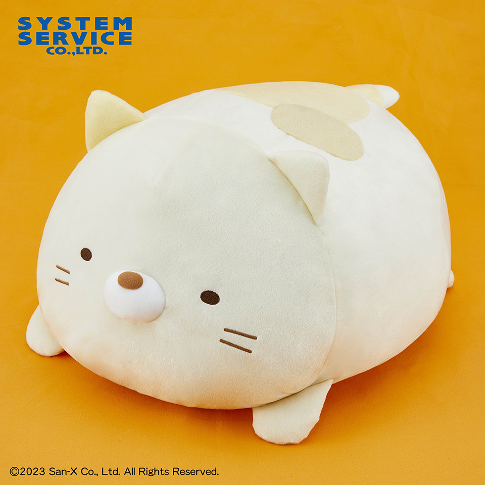 すみっコぐらし うつぶせぬいぐるみXL プレミアムDX ねこ｜タイトーの