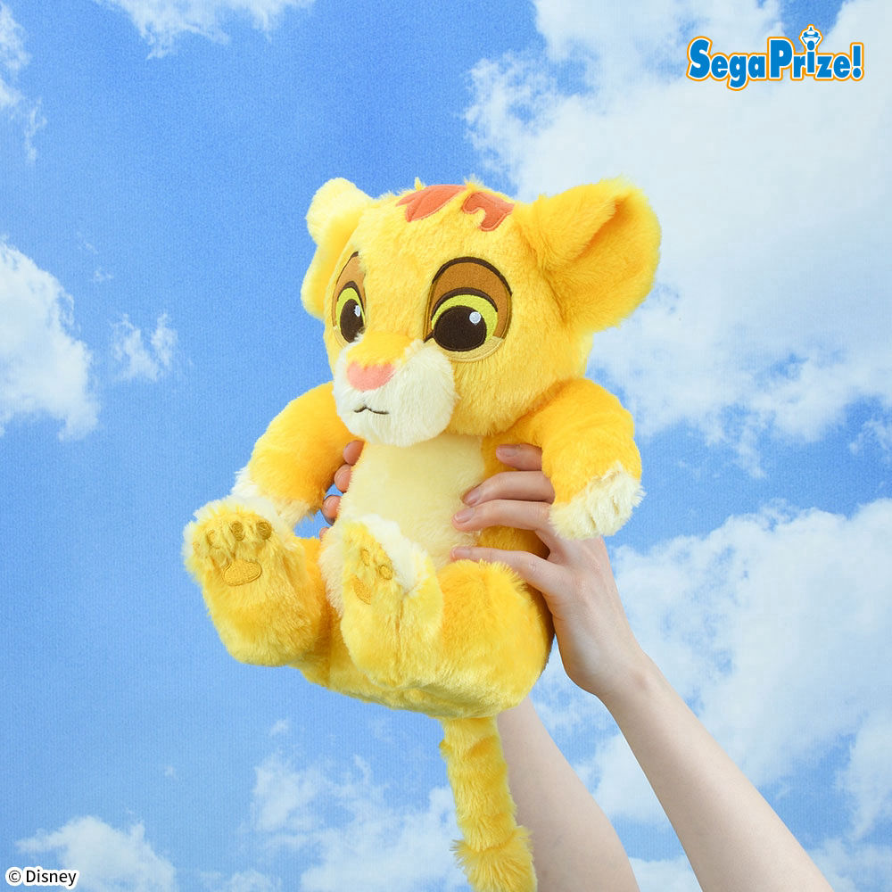 ライオン・キング Lぬいぐるみ 持ち上げVer.“シンバ（ベビー