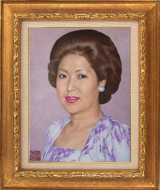 油彩（油絵）肖像画-武井満寿美肖像画工房-