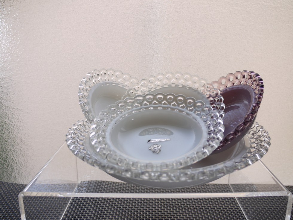 明治・大正・昭和初期のプレスプレート - 和ガラスの世界 洋燈(石油