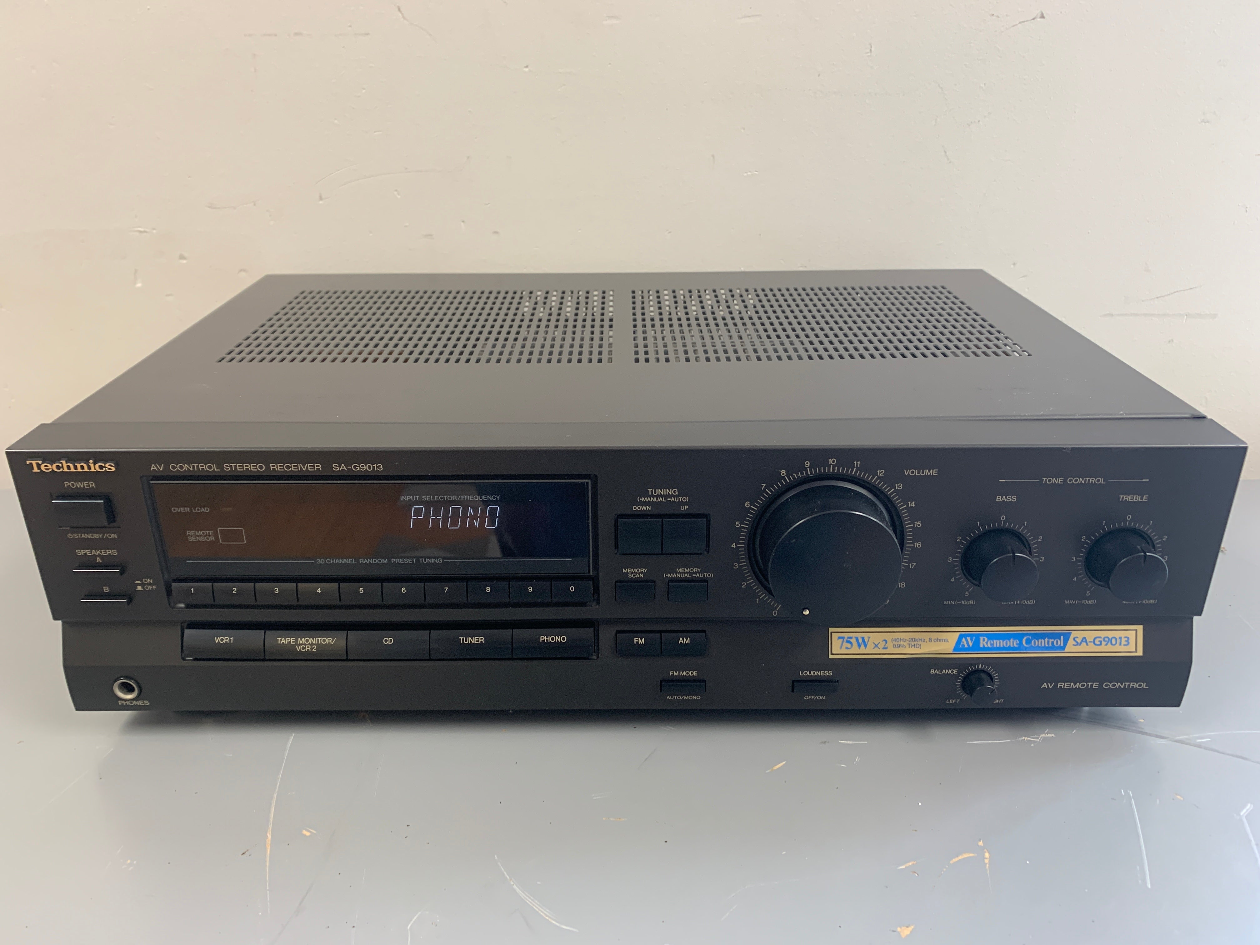 ジャンク Technics テクニクス カセットデッキ RS-276U ☆Technics