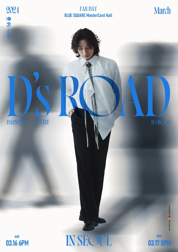 BIGBANG D-LITE(テソン)コンサート-2024年3月16日～17日ブルースクエア