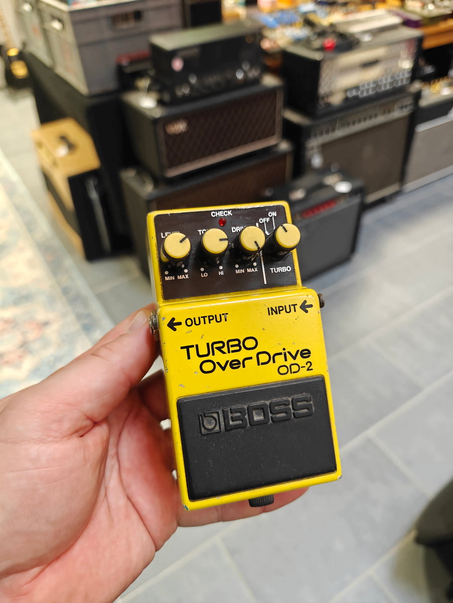Boss OD-2 Turbo Overdrive 1980s – Tonefest Guitar Gallery