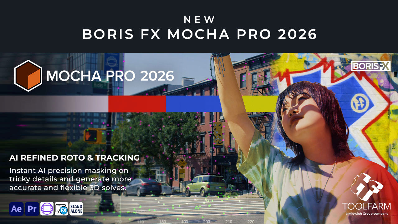 Mocha Pro 2026: AI-Powered Roto, Matte, and 3D Tracking Refinement