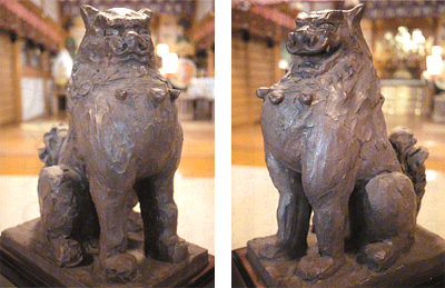 狛犬一対 – 東京都神社庁