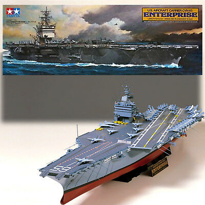 Tamiya 78007 1:350 Scale USS Enterprise Aircraft Carrier CVN-65