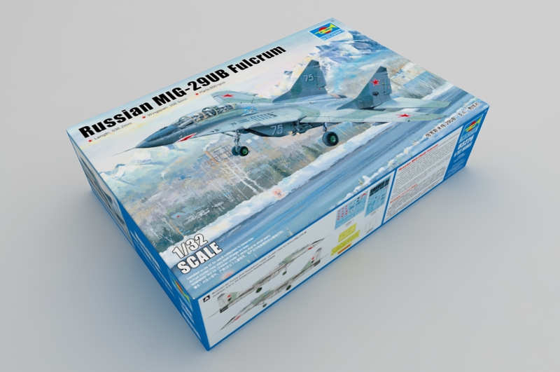 Russian MIG-29UB Fulcrum 03226-1/32 Series-TRUMPETER（china）