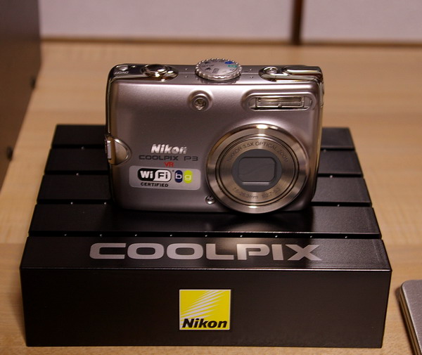 Θ д Θ なんという地味な。ニコンクールピクスP3 動画◎