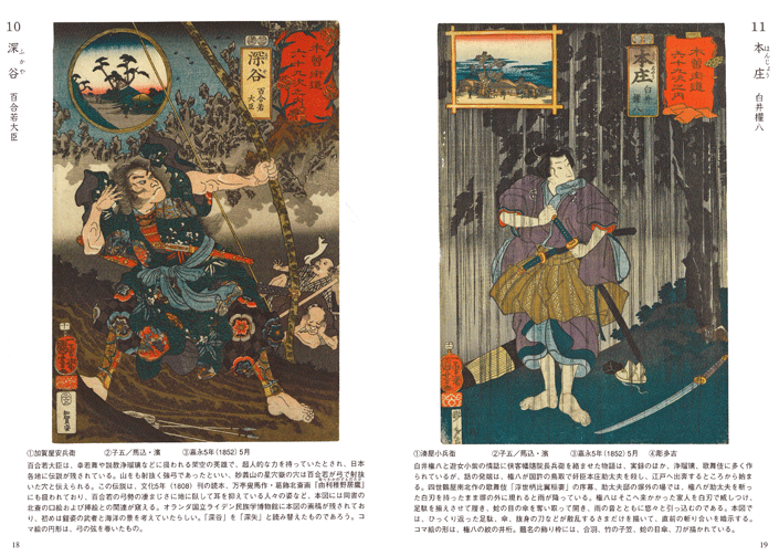 文庫1国芳木曽街道六十九次