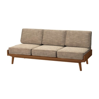 ALBERO(アルベロ) カバーリングソファ 3シーター ウォールナットカラー