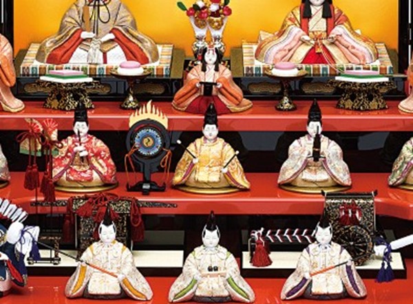 金林 真多呂作 木目込十五人飾｜雛人形・五月人形なら人形の和光