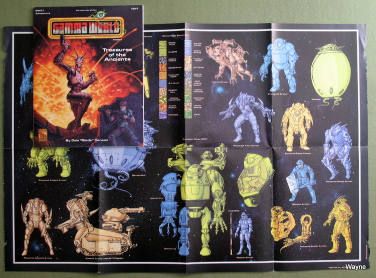 Gamma World - 4th and later editions - Wayne's Books RPG Reference