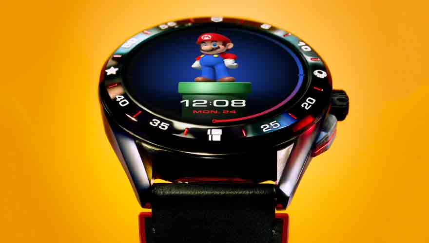 完売御礼！タグ・ホイヤーがスーパーマリオとコラボした「コネクテッド