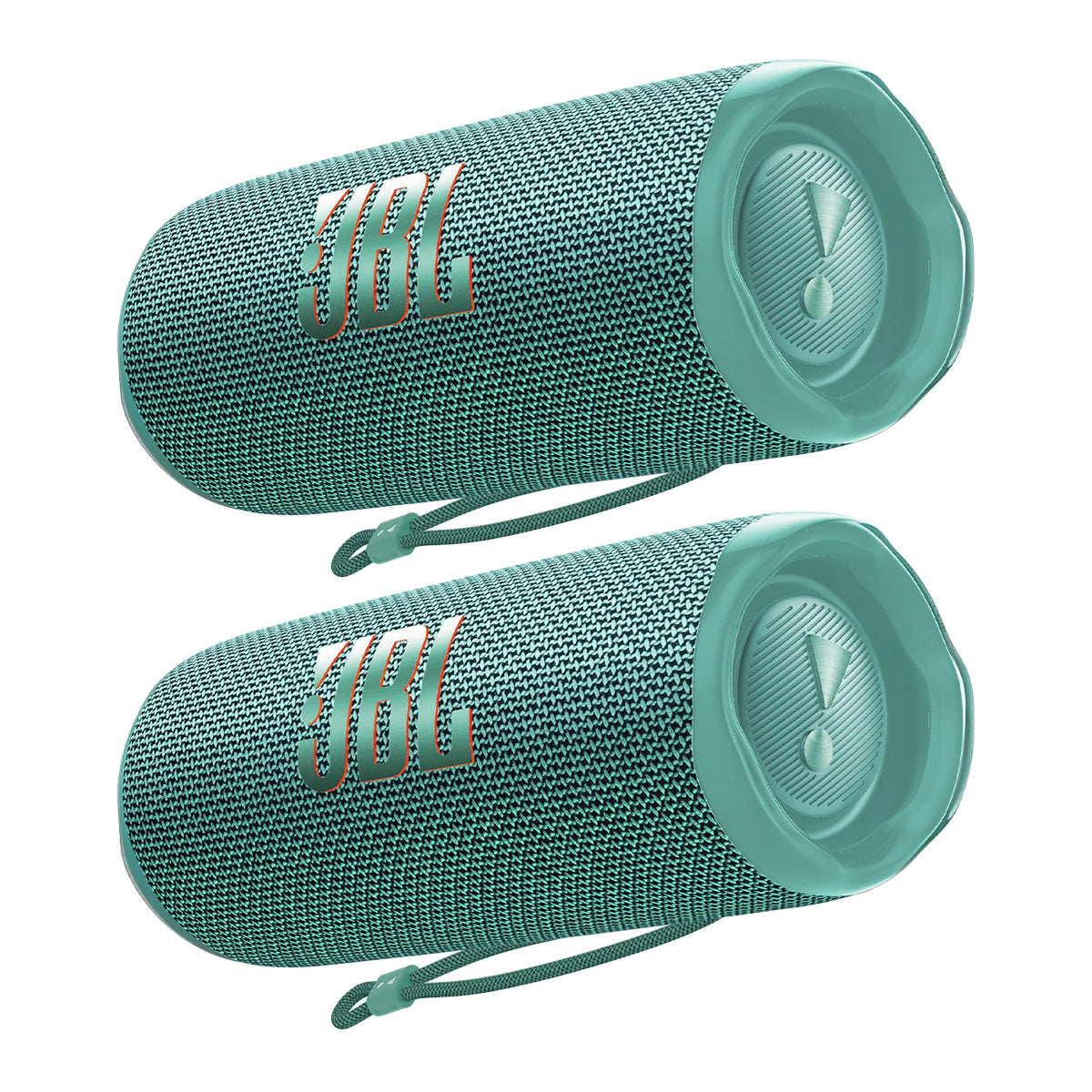 JBL Flip 6 Waterproof Portable Bluetooth Speaker - Pair (Teal