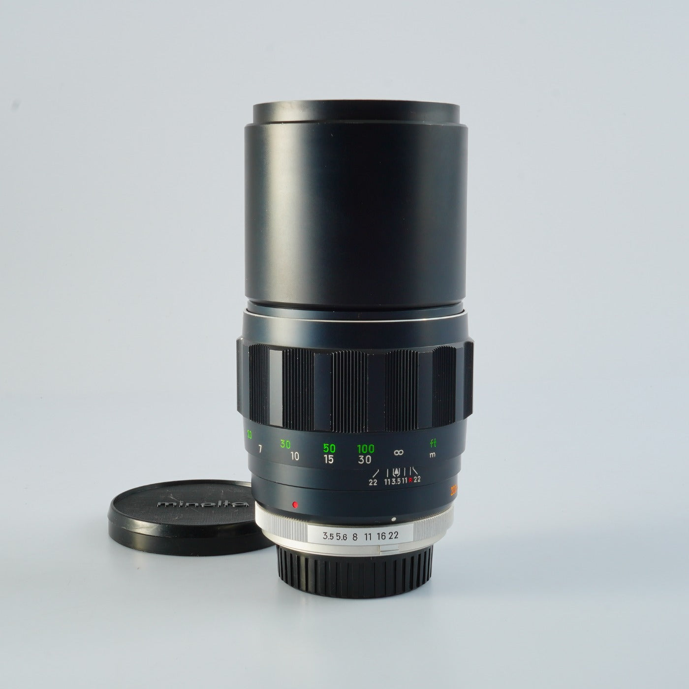 MINOLTA MC TELE ROKKOR-QF 200mm F/3.5 単焦点レンズ – 山田写真機店