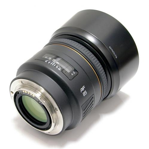 カメラの八百富｜MINOLTA ミノルタ AF 85mm F1.4G の後玉がガタガタ