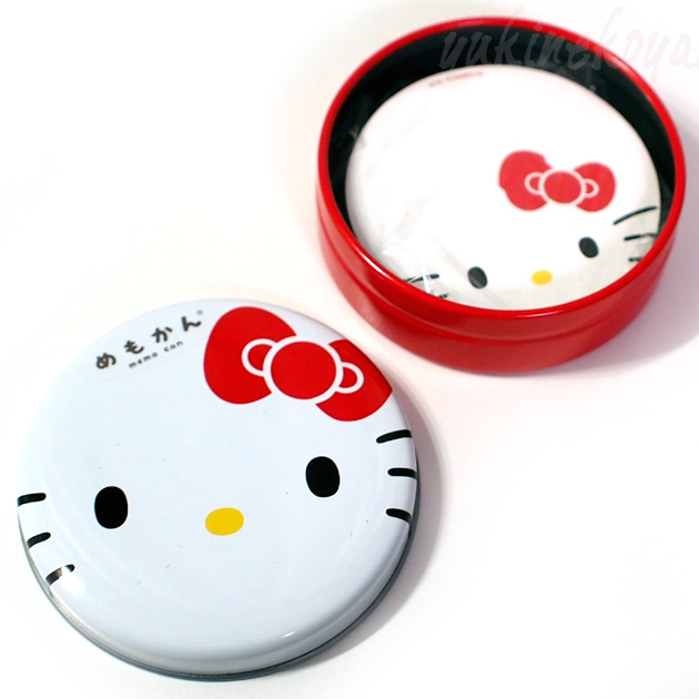 猫めもかん ハローキティ（缶入り立体メモ）::猫雑貨・猫グッズのお店