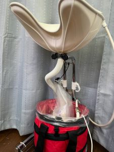 楽シャン君 （可搬型洗髪器：訪問美容 出張美容 福祉美容 介護用品