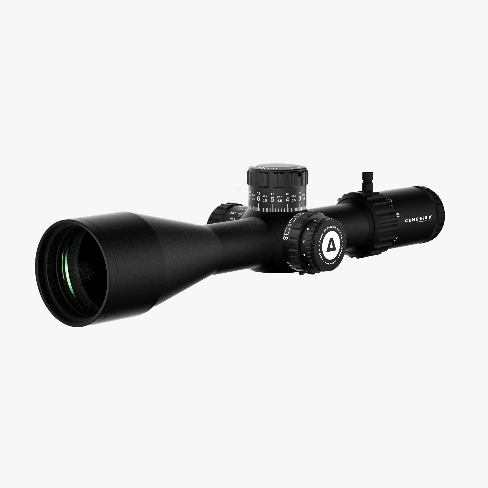 GENESIS X 5-25x56 FFP MRAD – AKRA Precision Optics