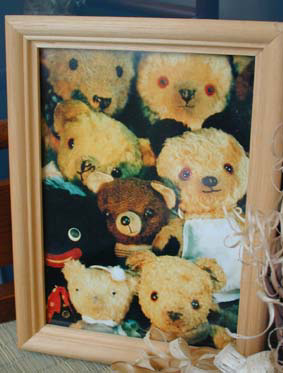 テディベア やぐちせいこさんと大場陽子さん 桐たんす（桐箪笥，桐