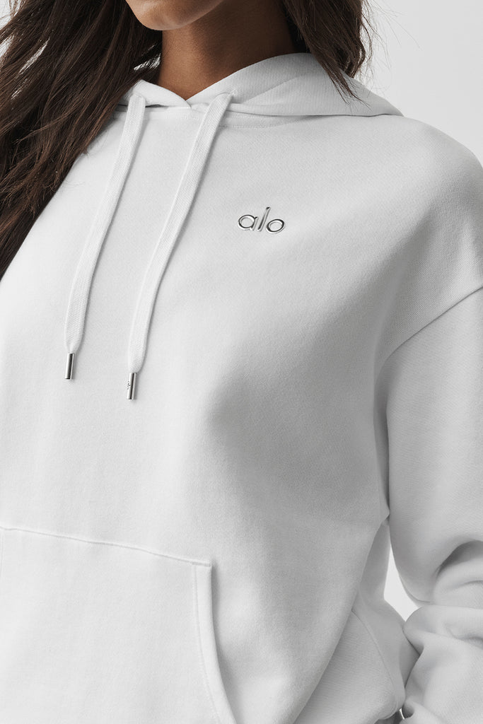 Accolade Hoodie - White | ALO