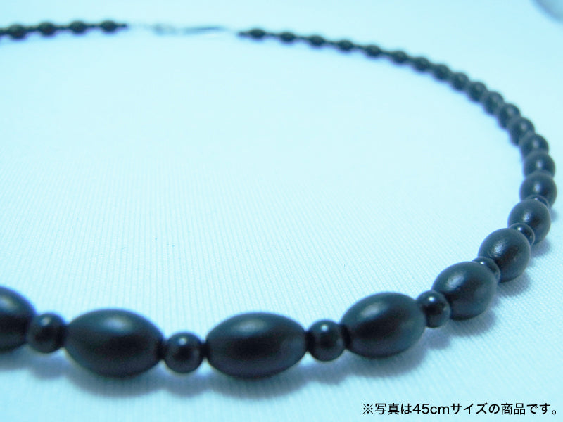 ブラックシリカ ネックレス ソレールSV [45cm] 厚生労働省認可医療機器