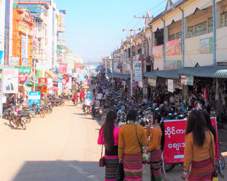 ミャンマー北東部の町ラショーをご紹介 ミャンマー事務所 佐藤幸江