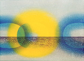 大西靖子・木版画