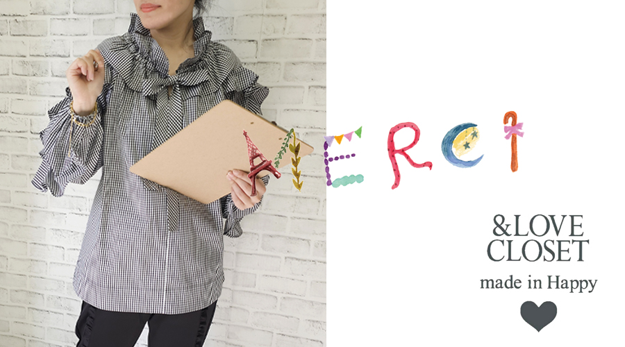 ペタルフリルブラウス トップス ＆ LOVE CLOSET