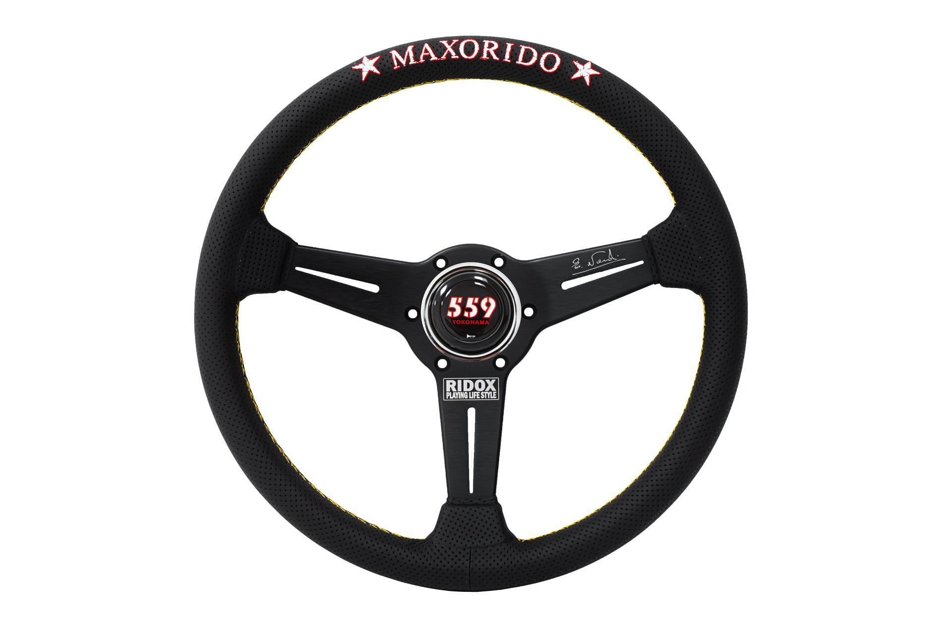 MAX ORIDO × NARDI 2024 ☆ RIDOX Steering Wheel ** SOLD OUT