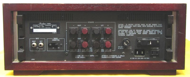 中古】PHONIC XP3000 2ch PA パワーアンプ 1000W 中古】PHONIC XP3000