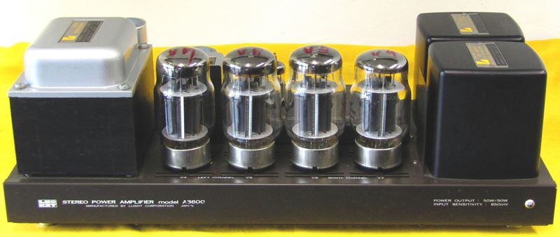 ラックスマン LUXMAN (LUXKIT) A3600 真空管パワーアンプ