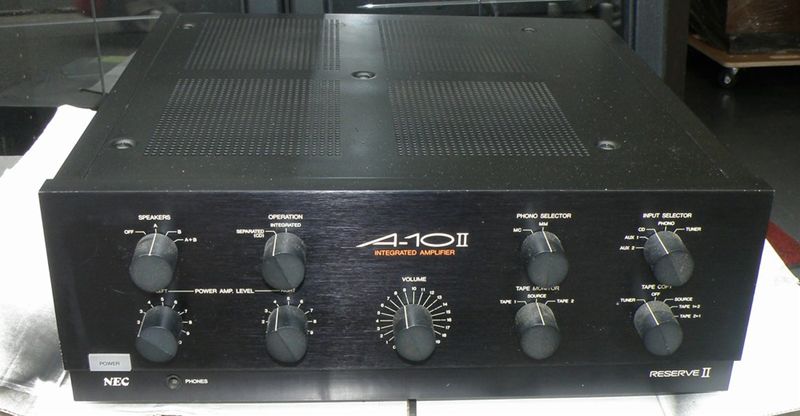 日本電気 NEC A10II プリメインアンプ