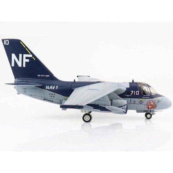 Lockheed S-3B Viking 1/72 Die Cast Model - HA4909 - USN VS-21 Red