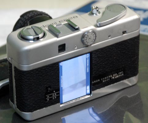 クラッシックフィルムカメラをデジカメ化する