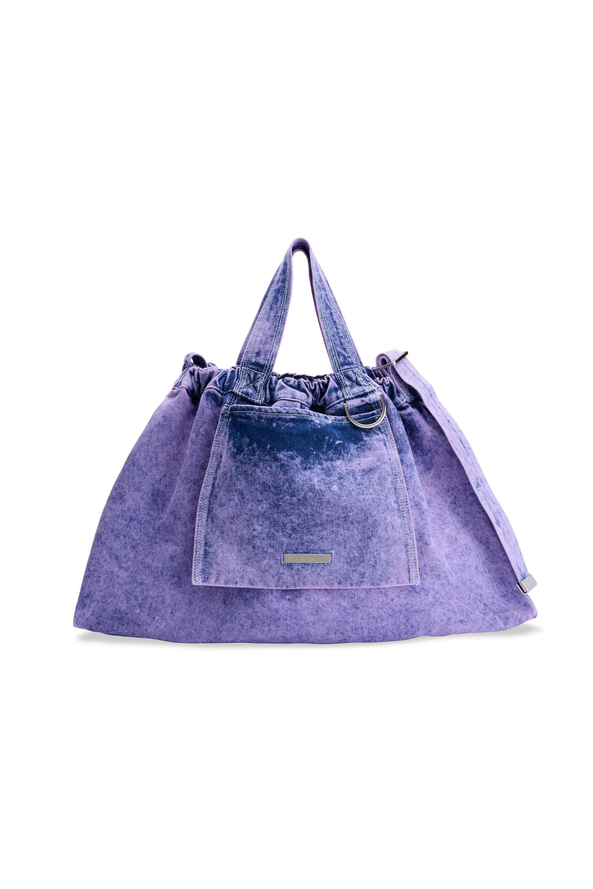 Denim XL Dumpling Bag | Beyond The Vines – Beyond The Vines Singapore