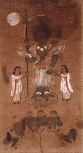 青面金剛図／滋賀県立琵琶湖文化館 The Museum of Shiga Prefecture