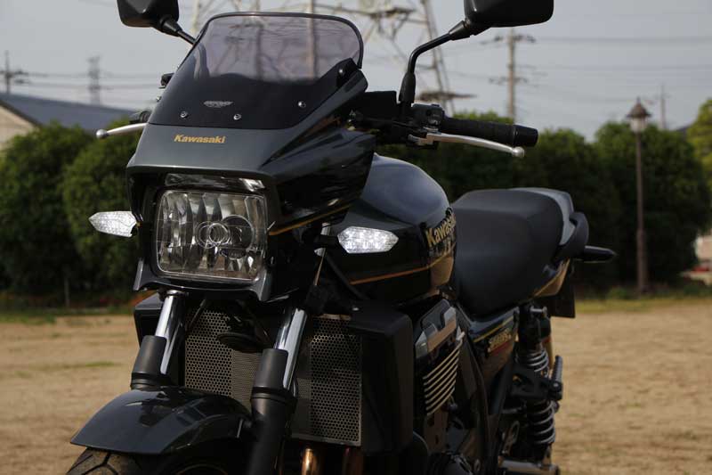 カワサキ ZRX1200DAEG用カスタムウィンカー｜BOSSCOM