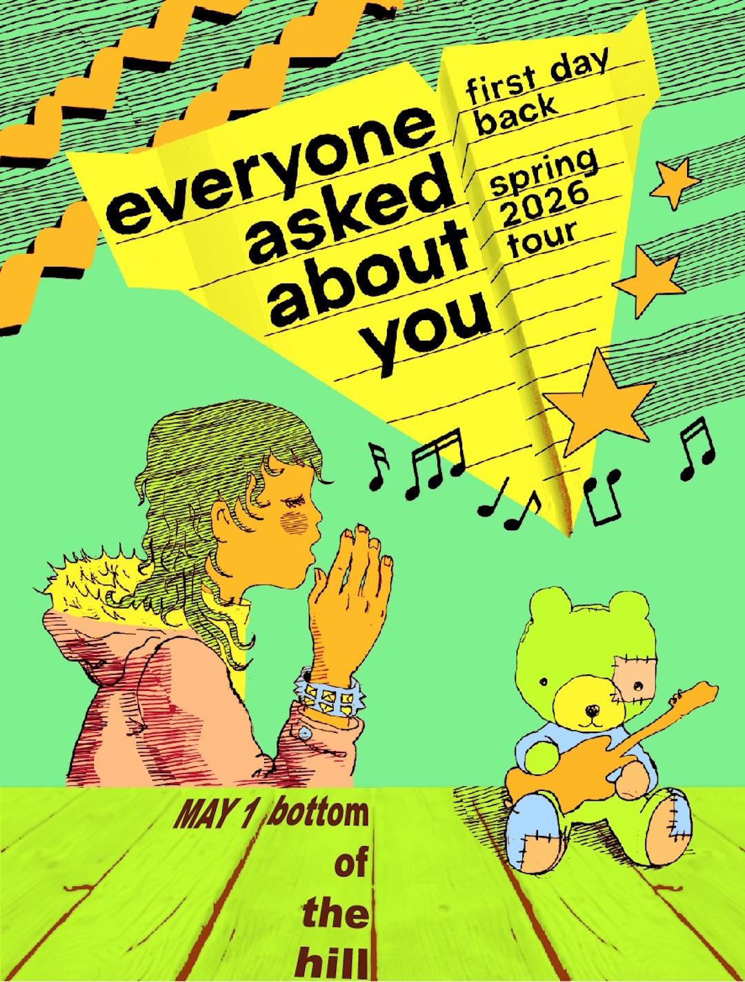 bottomofthehill: Everyone Asked About You ~ First Day Back --- 5/1