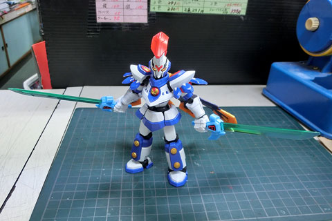 LBX アキレスII ダンボール戦機 サンプル製作レビュー ～その2