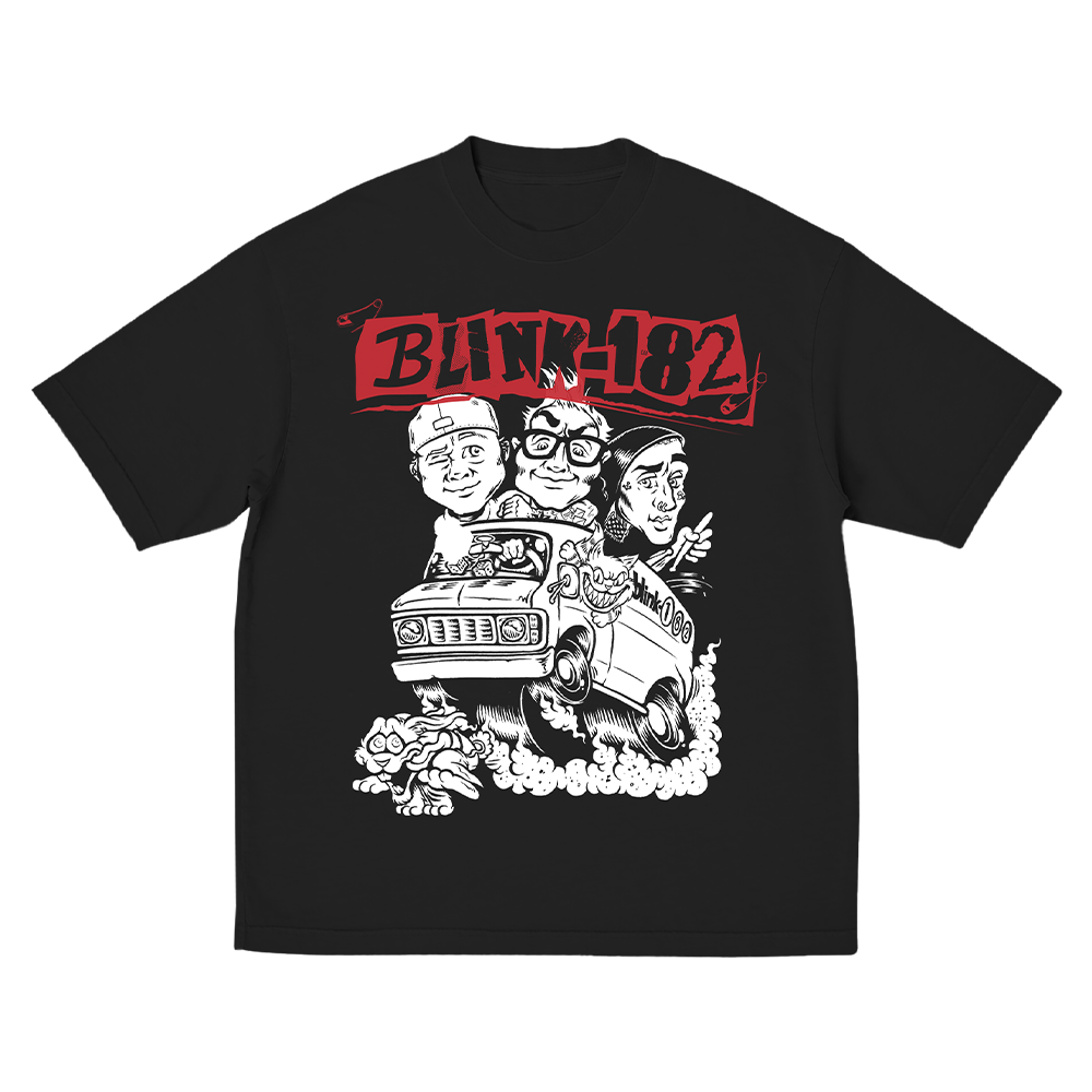 Characters 2025 Tour Tee - blink-182 Official Store