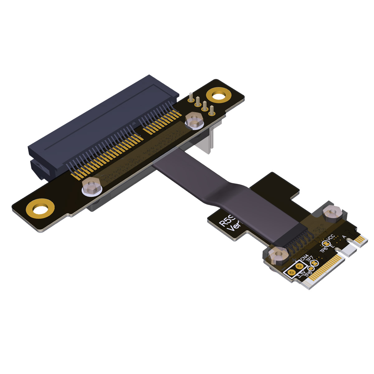 R5y Series PCIe x1, x4, x16, M.2 KeyM / A+E, mPCIe (mini PCIe), U