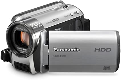Panasonic SDR-H80 Camcorder - Silver