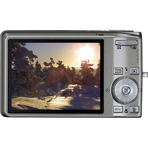 Nikon Coolpix S700 with 3 Optical Zoom Digital Camera (Silver
