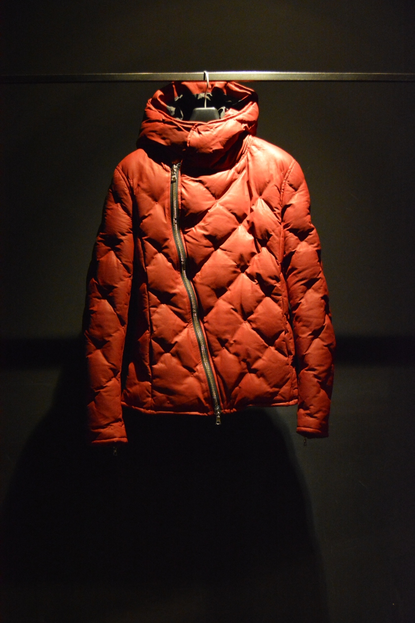 1363-02 カンガルーレザー ダウンジャケット 店舗 通販 大阪 イサム