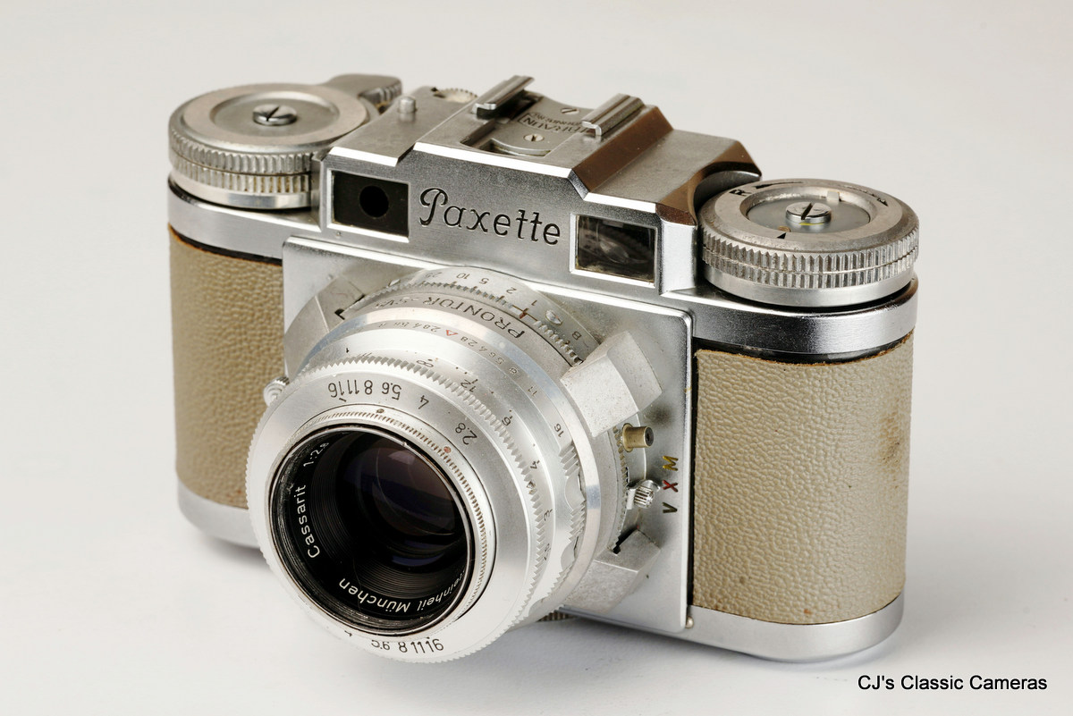 Braun Paxette/Colorette cameras